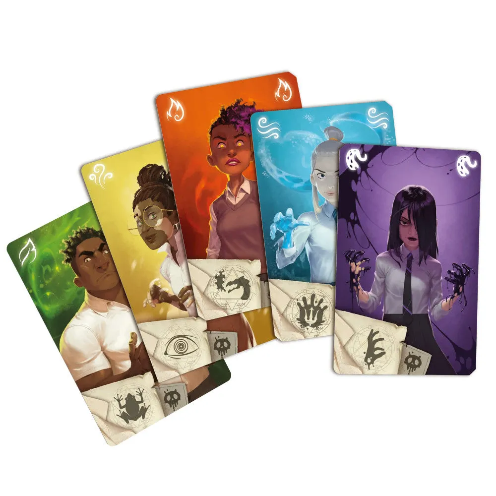 IELLO Clash of Magic Schools - Dueling Sorcery Card Game for 2