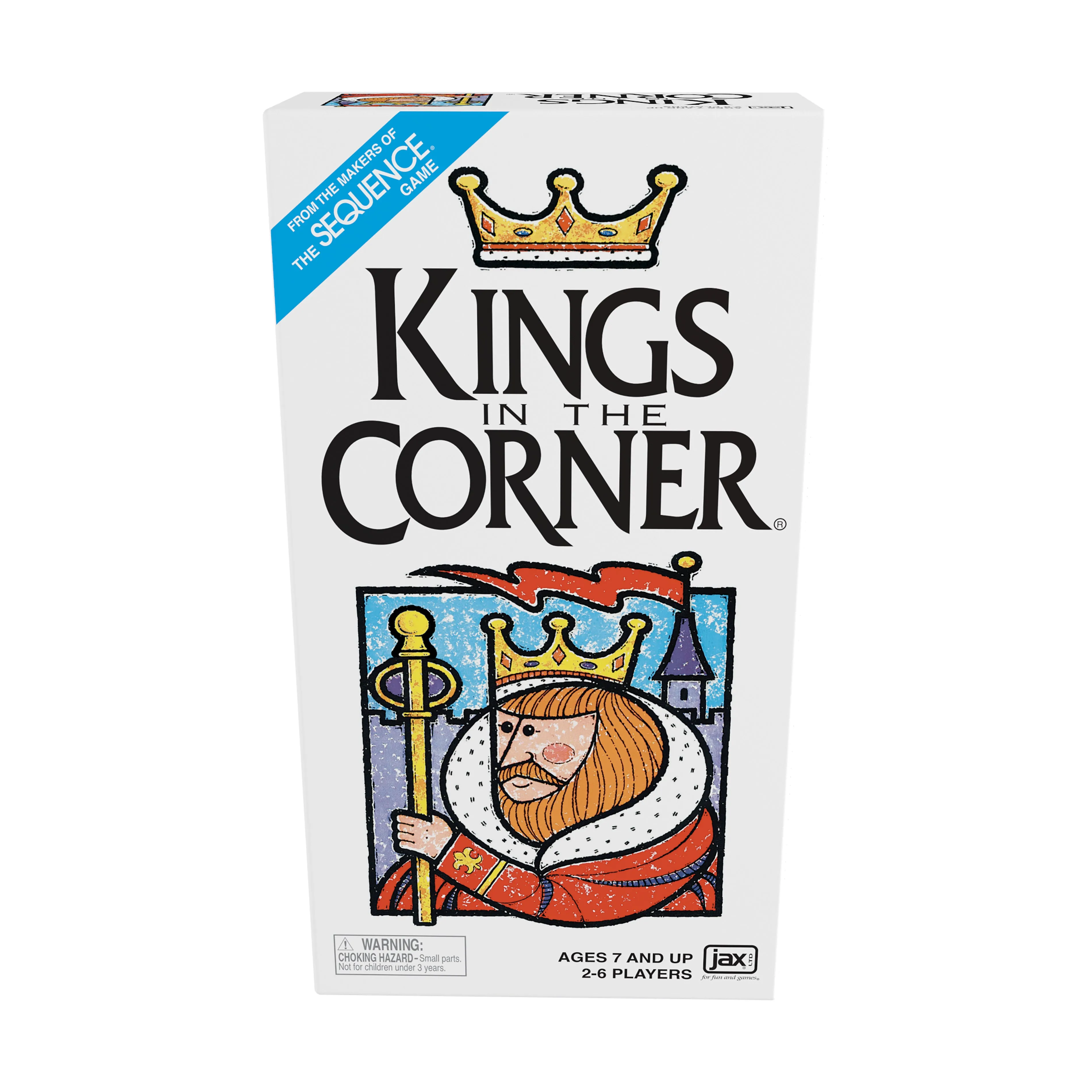 Kings in the Corner Solitaire Style Card Game
