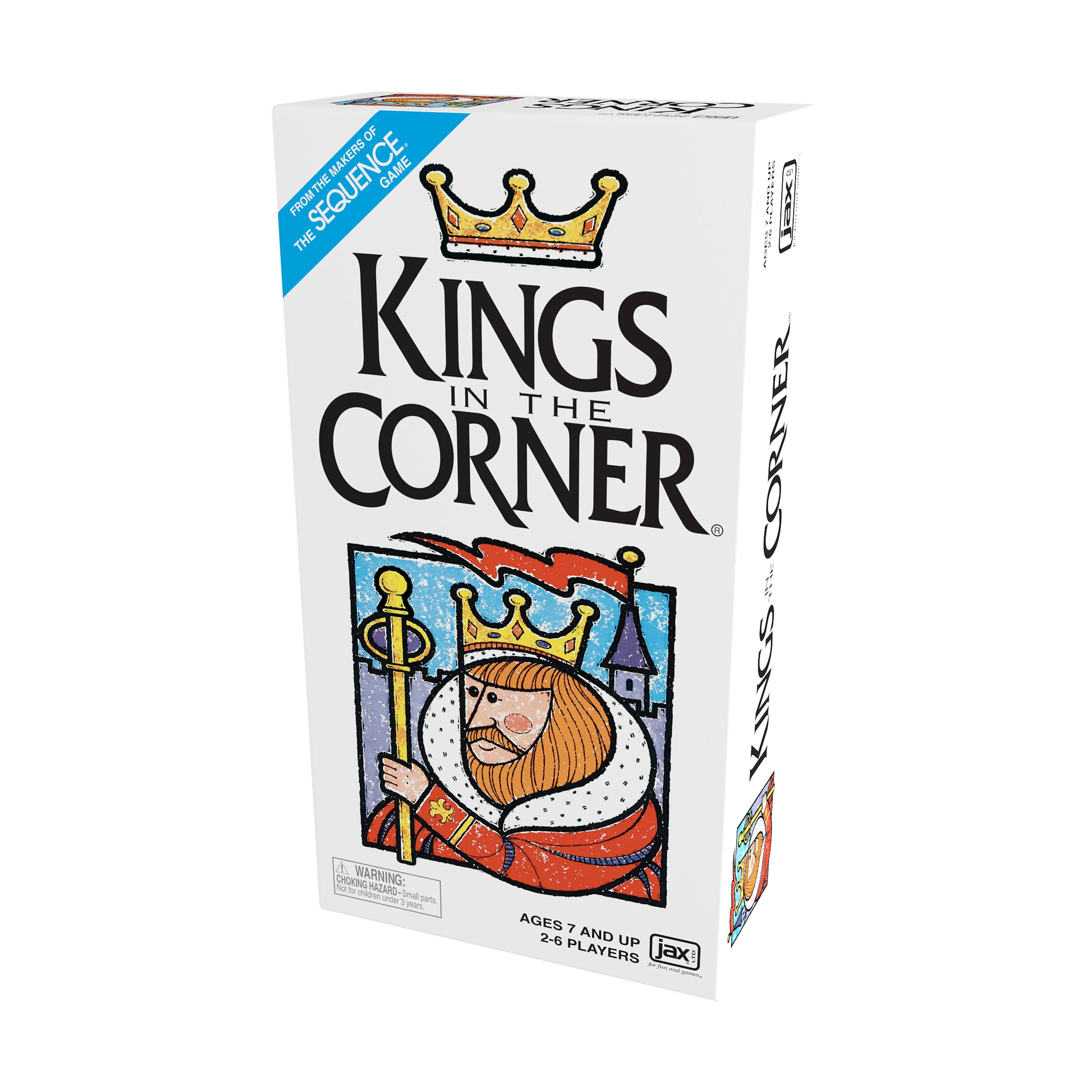 Kings in the Corner Solitaire Style Card Game