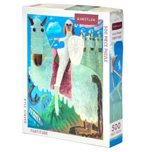 Kinstler Fortitude 500-Piece Puzzle - Artistic Jigsaw, 18" x 24" Assembled