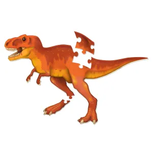 Learning Resources Jumbo T-Rex Dual-Sided Foam Floor Puzzle - 13 pc