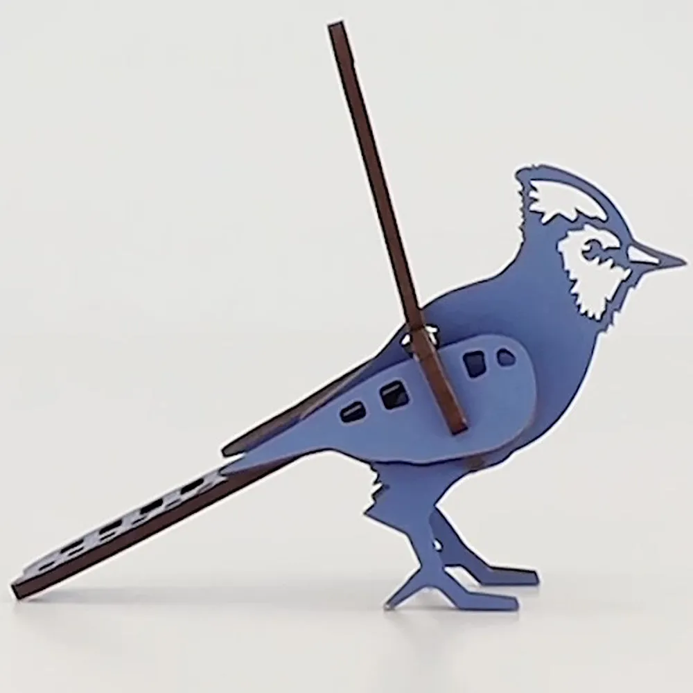 Little & Wood: Blue Jay 3D Wooden Puzzle Kit - Small Edition