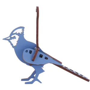 Little & Wood: Blue Jay 3D Wooden Puzzle Kit - Small Edition