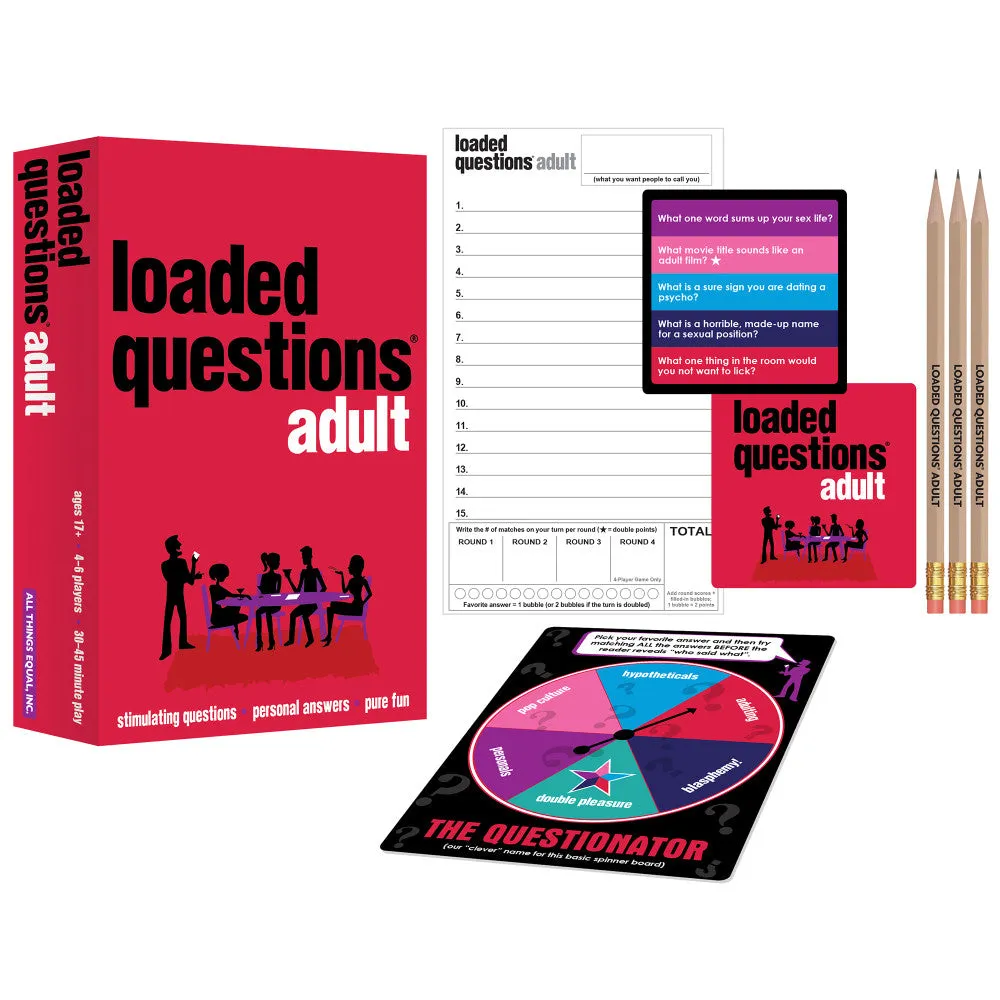 Loaded Questions Adult Edition - Ultimate Party Game for Adults