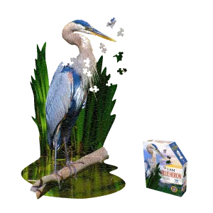 Madd Capp Blue Heron 300-Piece Jigsaw Puzzle