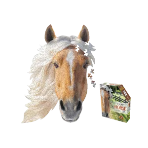 Madd Capp I AM HORSE Unique-Shaped 300-Piece Jigsaw Puzzle