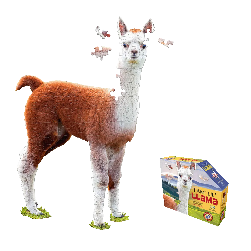 Madd Capp I AM LiL' LLAMA Jigsaw Puzzle - 100 pc
