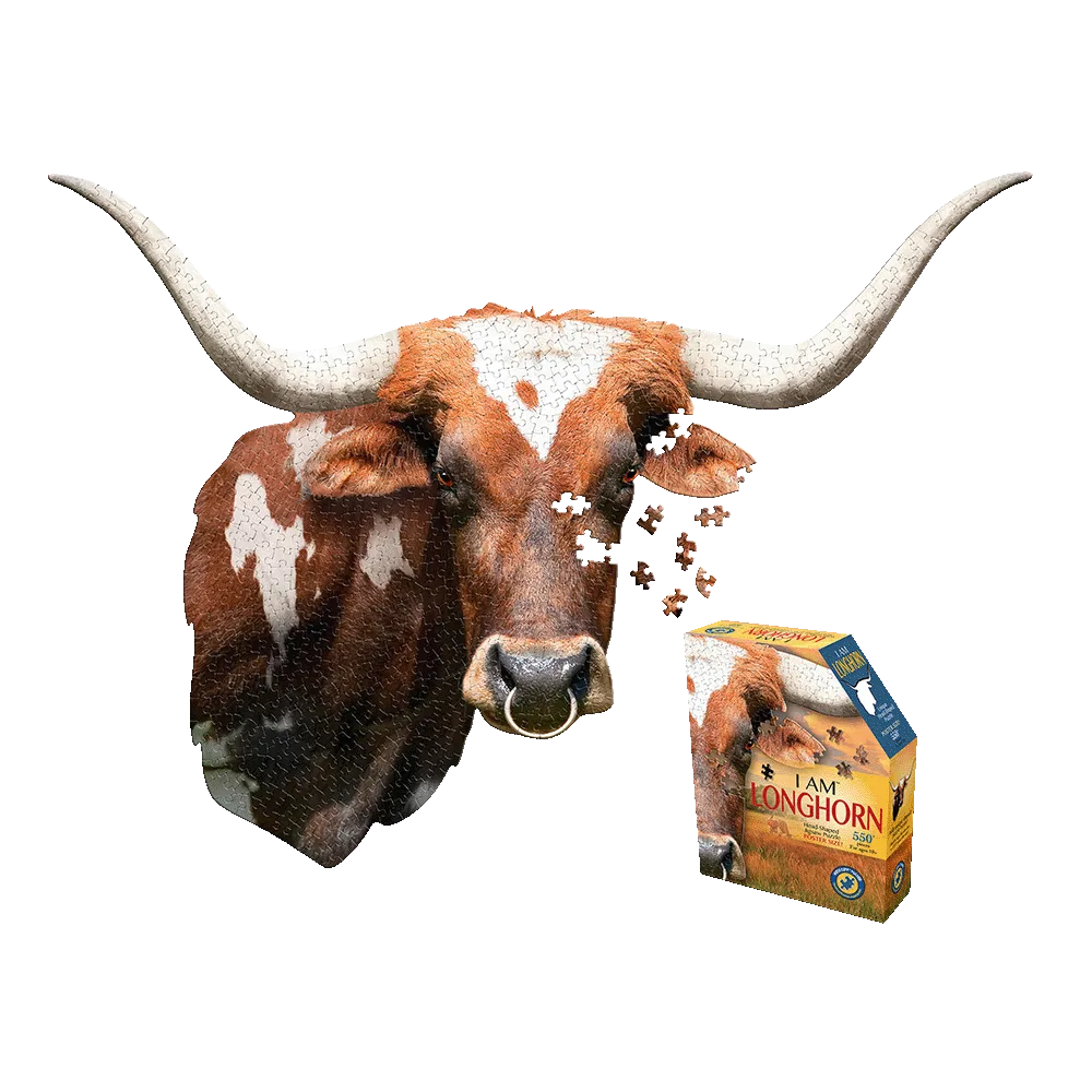 Madd Capp I AM LONGHORN Jigsaw Puzzle - 550 pc