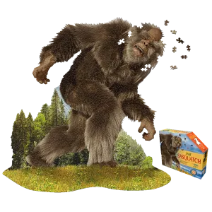 Madd Capp Sasquatch Shaped Jigsaw Puzzle - 1000 pc