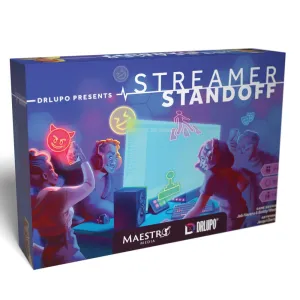 Maestro Media: Streamer Standoff Strategy Board Game for Ages 10 