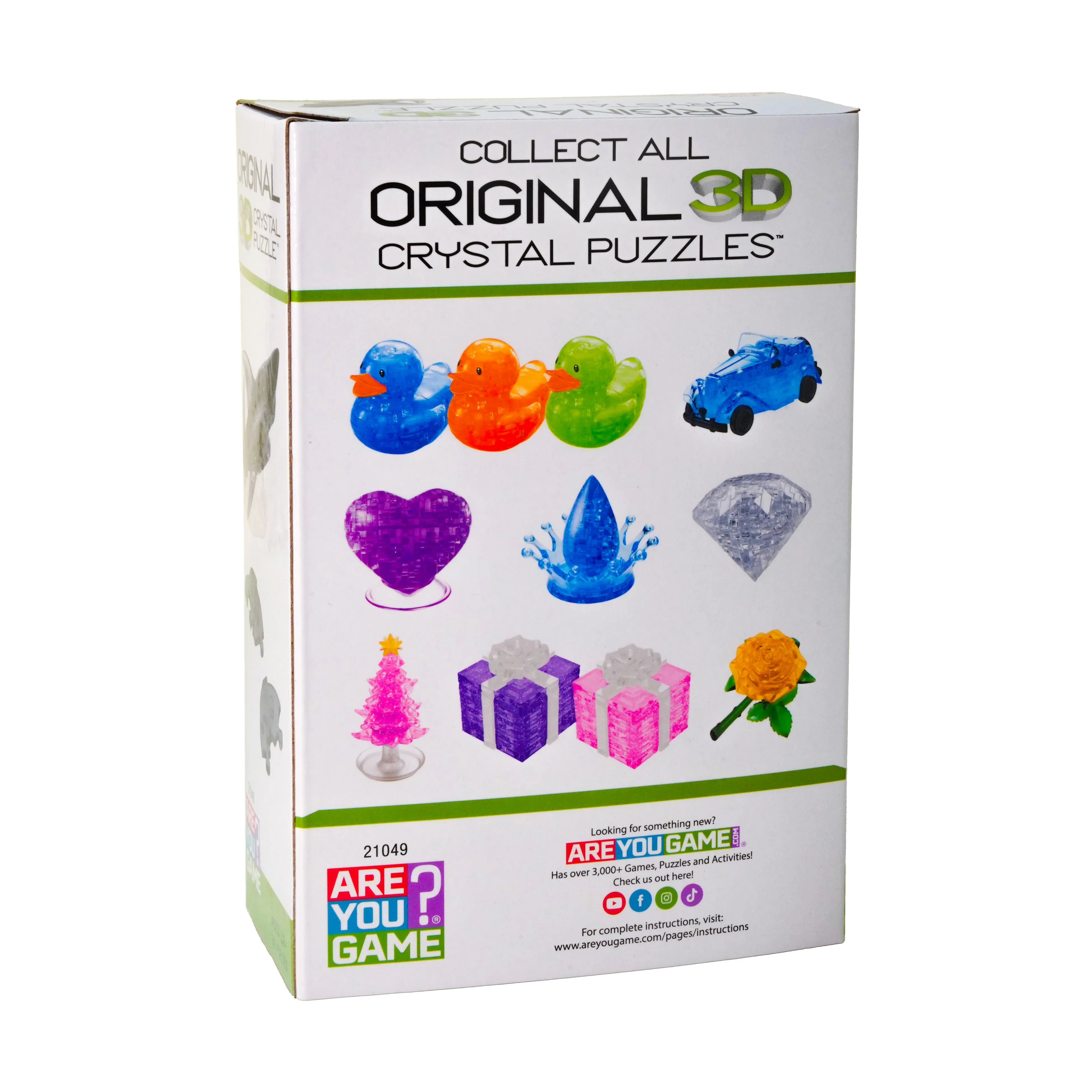 Majestic Black Shark 3D Crystal Puzzle - 38 Piece Set