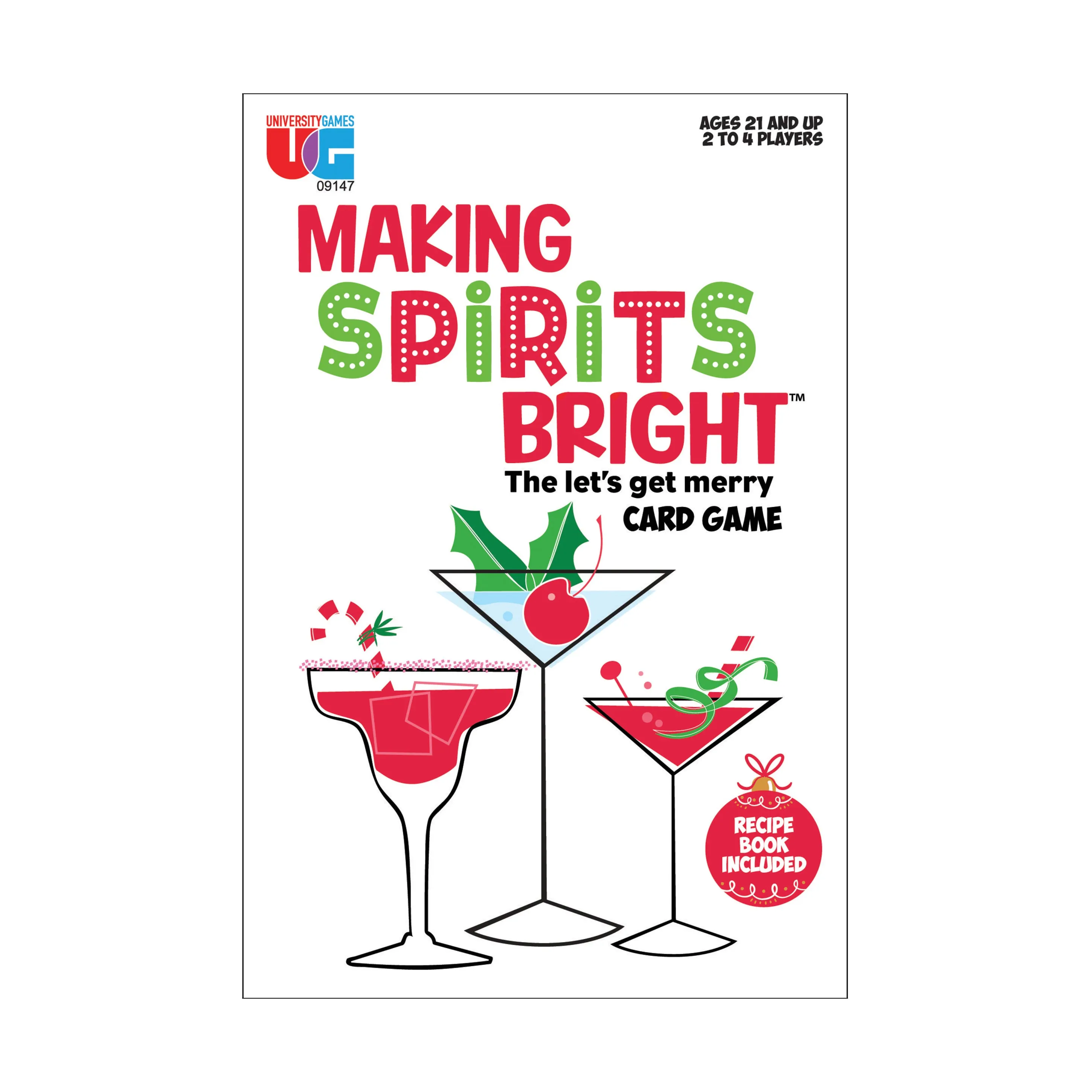 Making Spirits Bright - Let's Get Merry Holiday Card Game