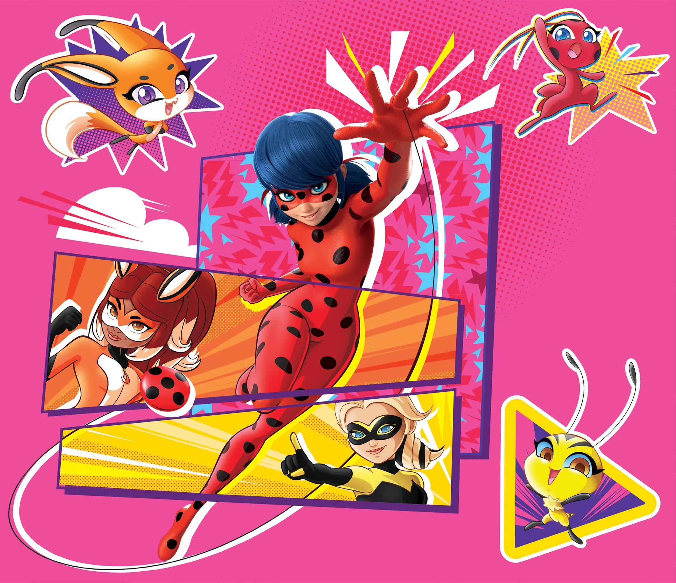 Miraculous Ladybug & Cat Noir 3 Pack Puzzles