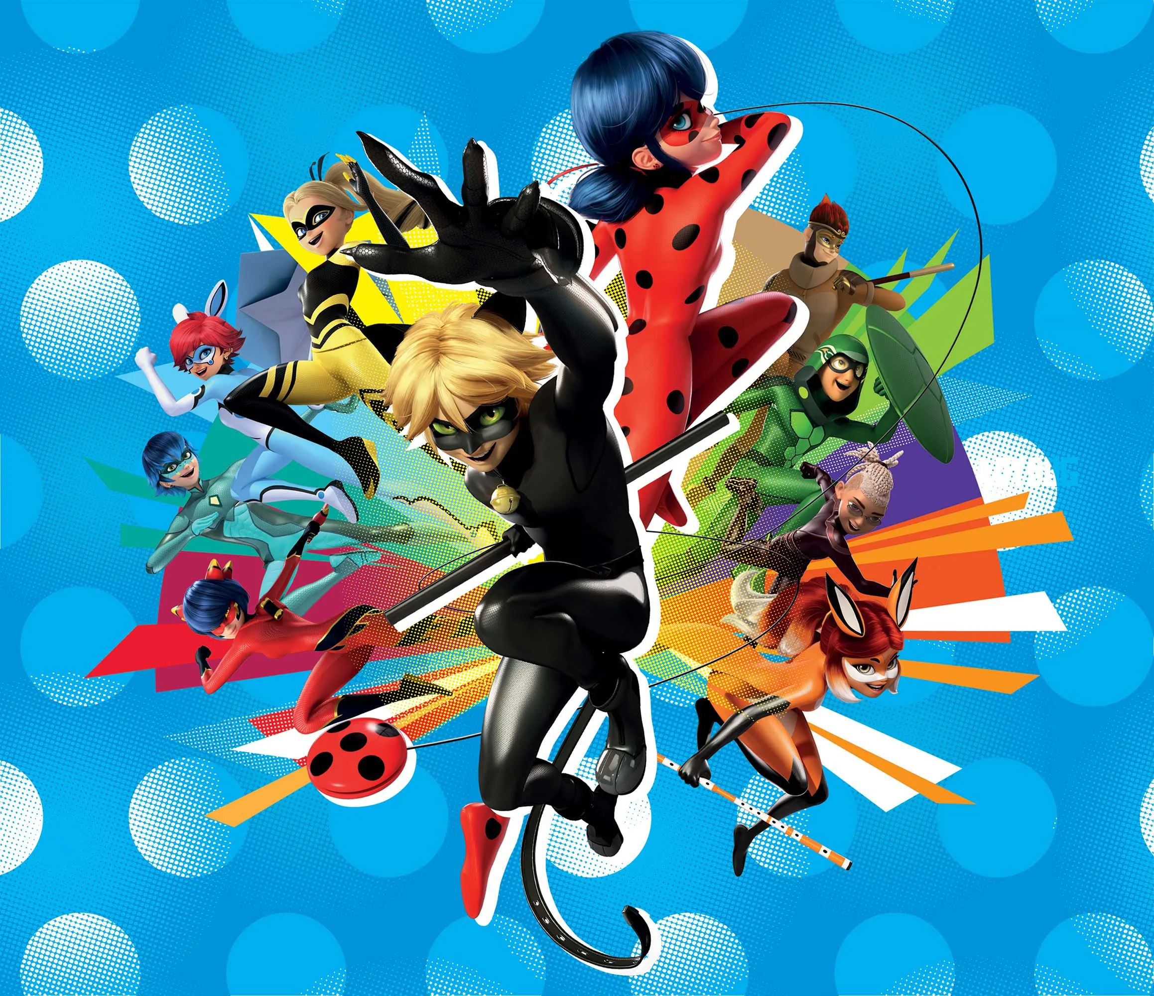 Miraculous Ladybug & Cat Noir 3 Pack Puzzles