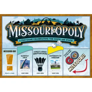 Missouri-Opoly State Adventure Board Game for Ages 8 