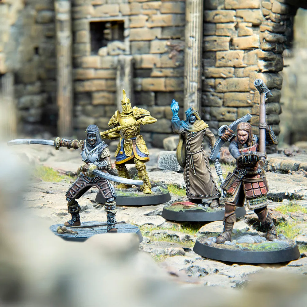 Modiphius Entertainment Elder Scrolls: Call to Arms - Adventurer Veterans Miniatures