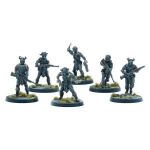 Modiphius Entertainment Fallout 32mm Miniatures - Cult of the Mothman Follower Set