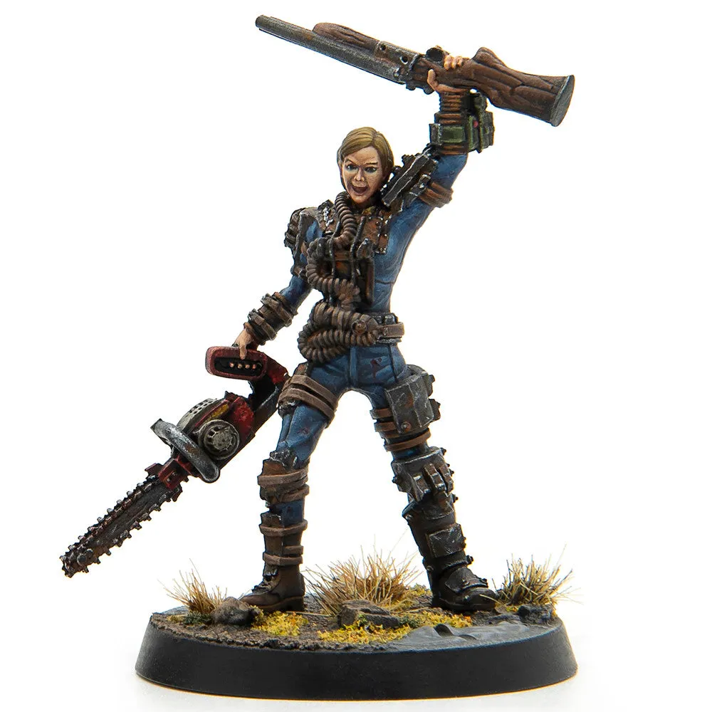 Modiphius Fallout Miniatures: Legends of Vault 76 Trio