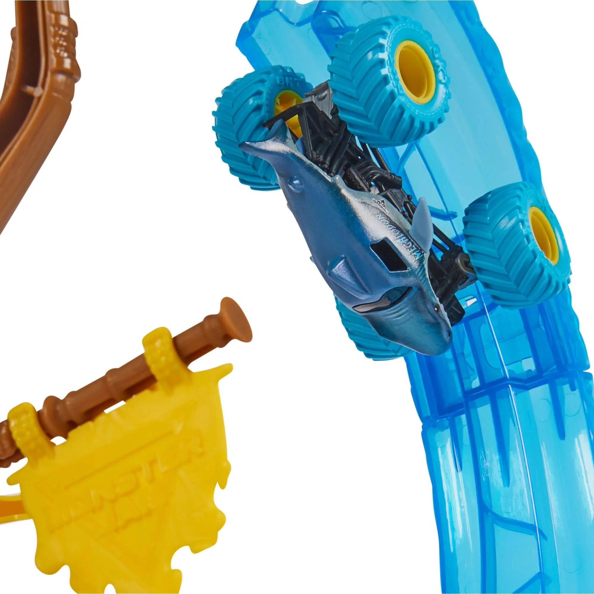 Monster Jam Megalodon Loop Of Doom Stunt Playset