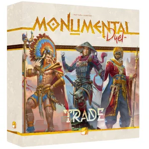 Monumental Duel: Trade - Epic Civilization Board Game for Two