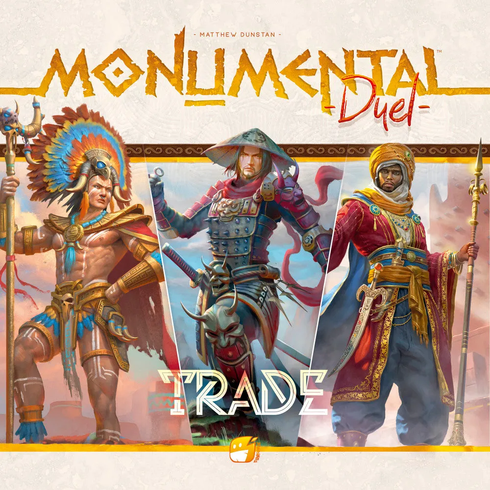 Monumental Duel: Trade - Epic Civilization Board Game for Two
