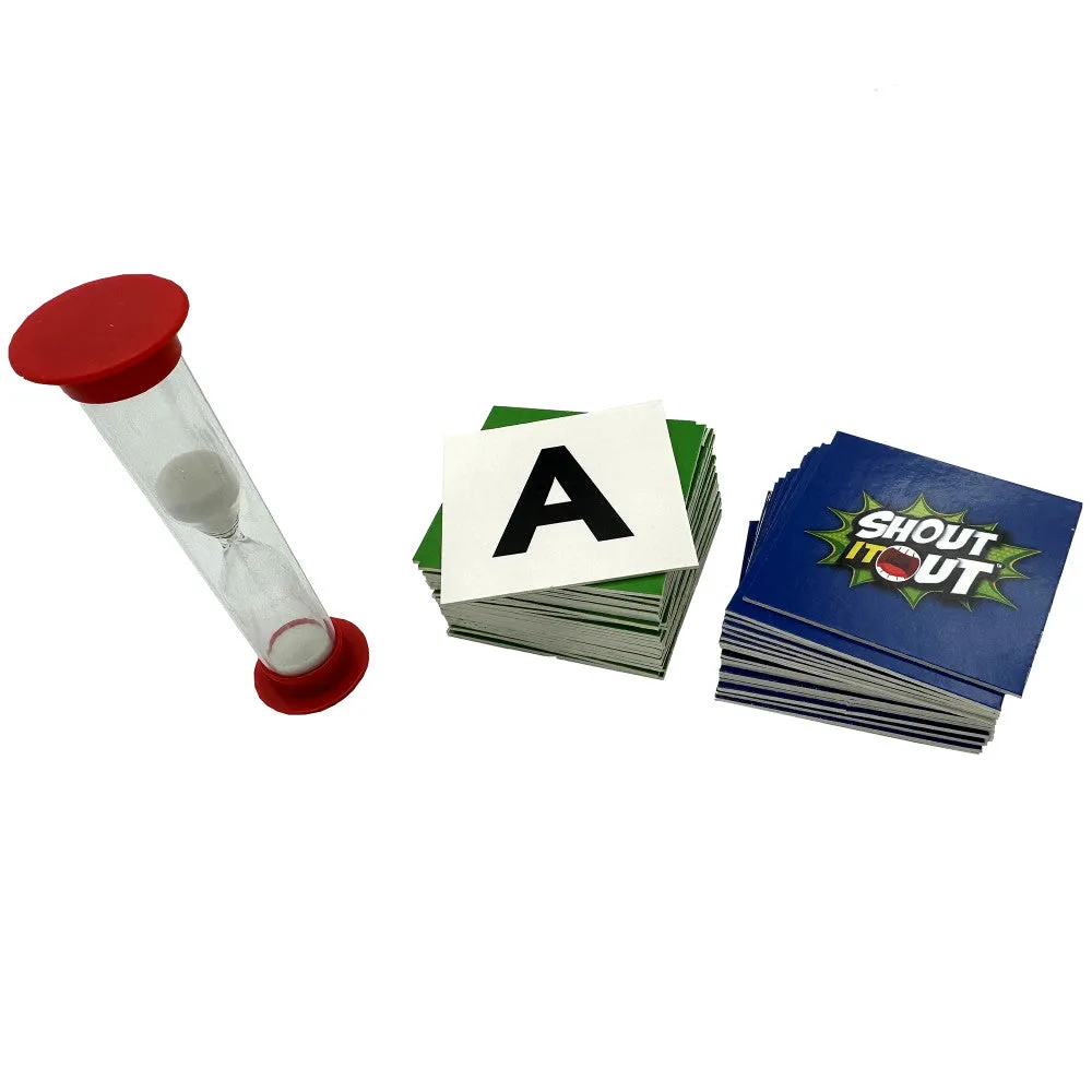 MukikiM Shout It Out Word Challenge Game, Ages 8 , for 2 Players/Teams