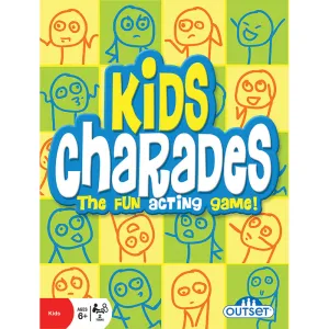 Outset Media Kids Charades Game - New Box Size, 300 Fun Options for Ages 6 