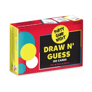 Party Game Night Draw n' Guess Imaginative Scene Creation Game