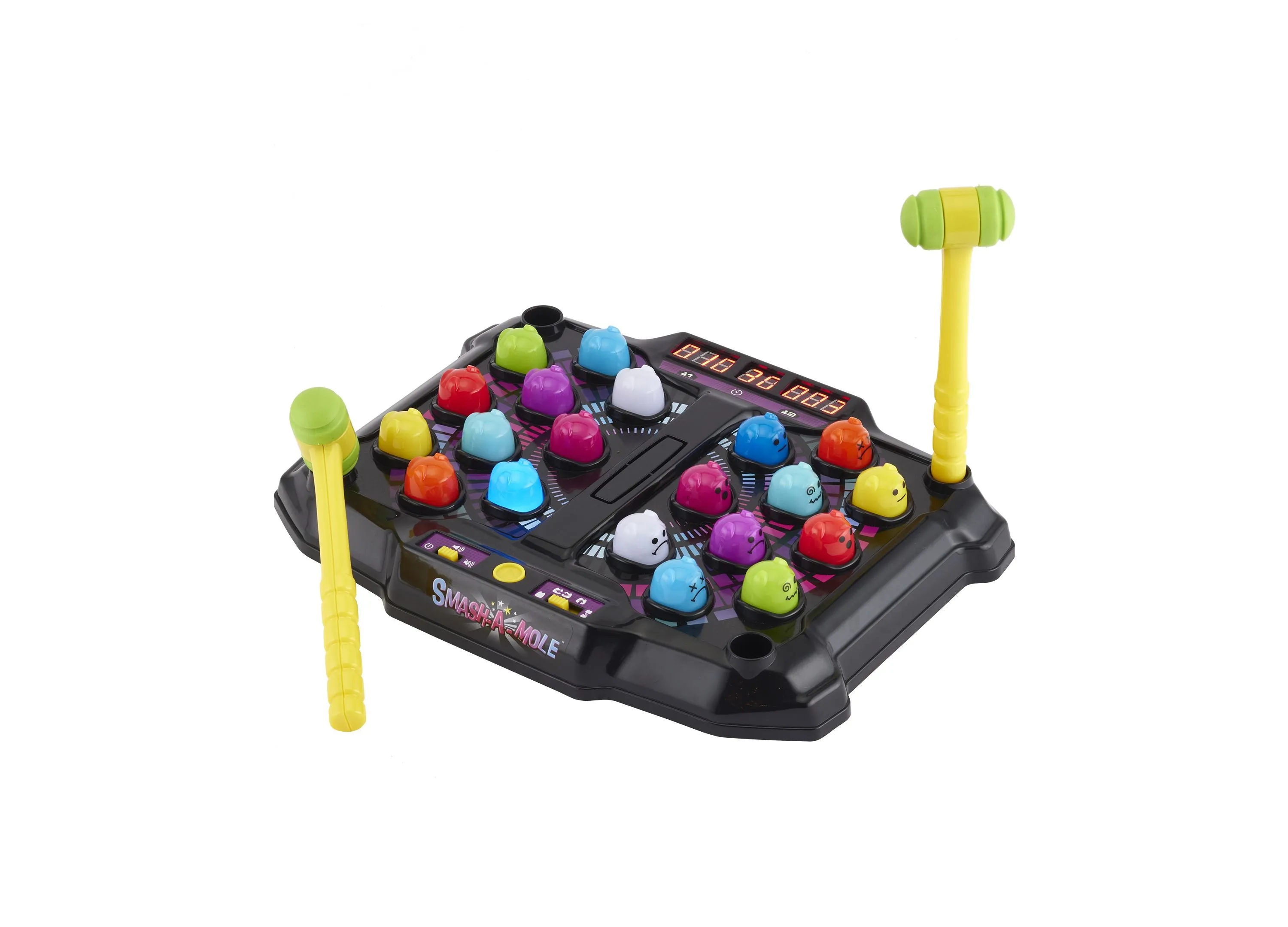 Pavilion Electronic Arcade Smash-a-Mole Game with Multiplayer Fun