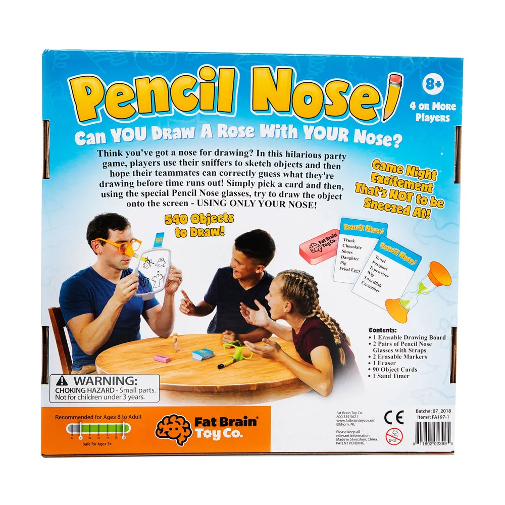 Pencil Nose Family Drawing Game by Fat Brain Toy Co.
