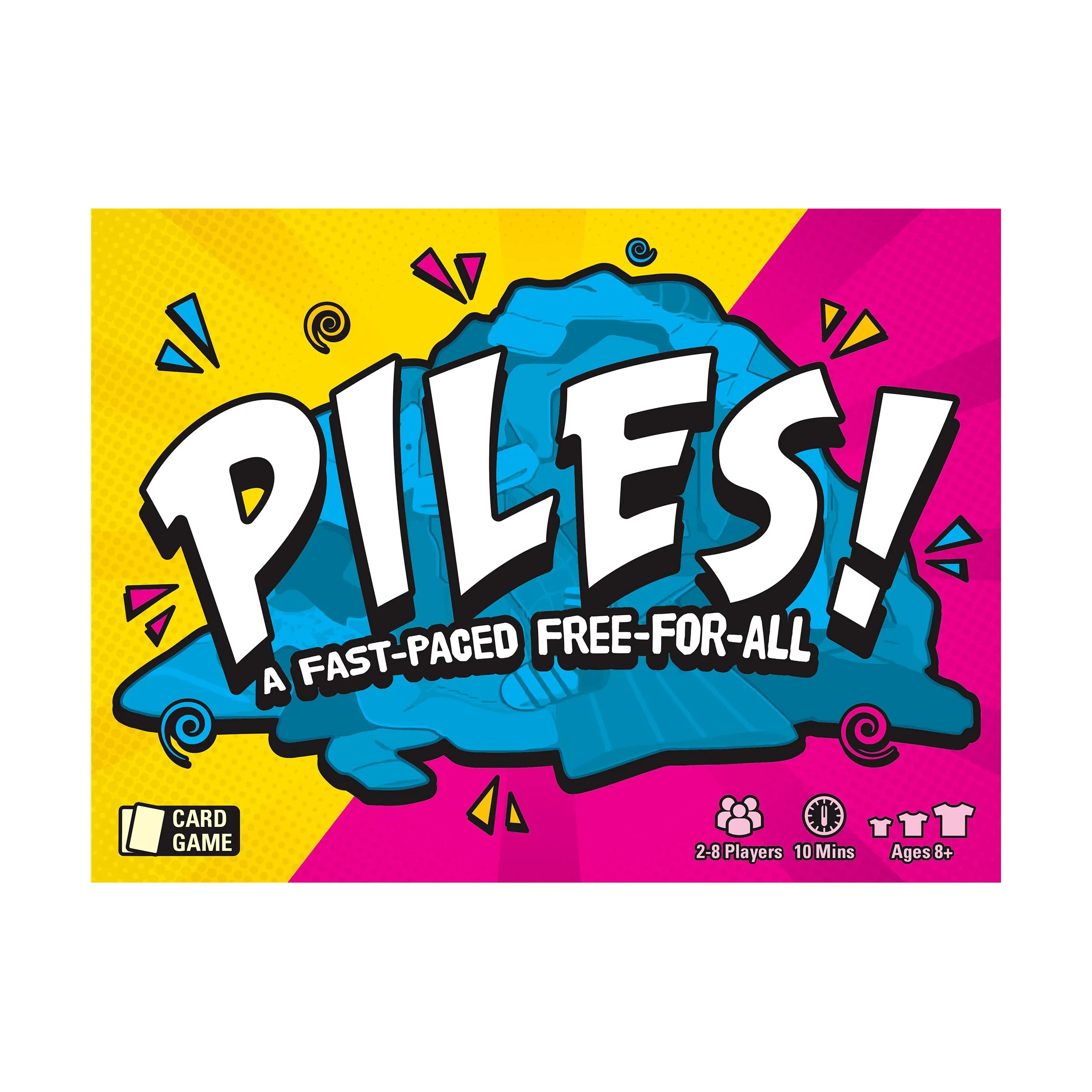 Piles! Quick-Thinking Card Grab Family Game