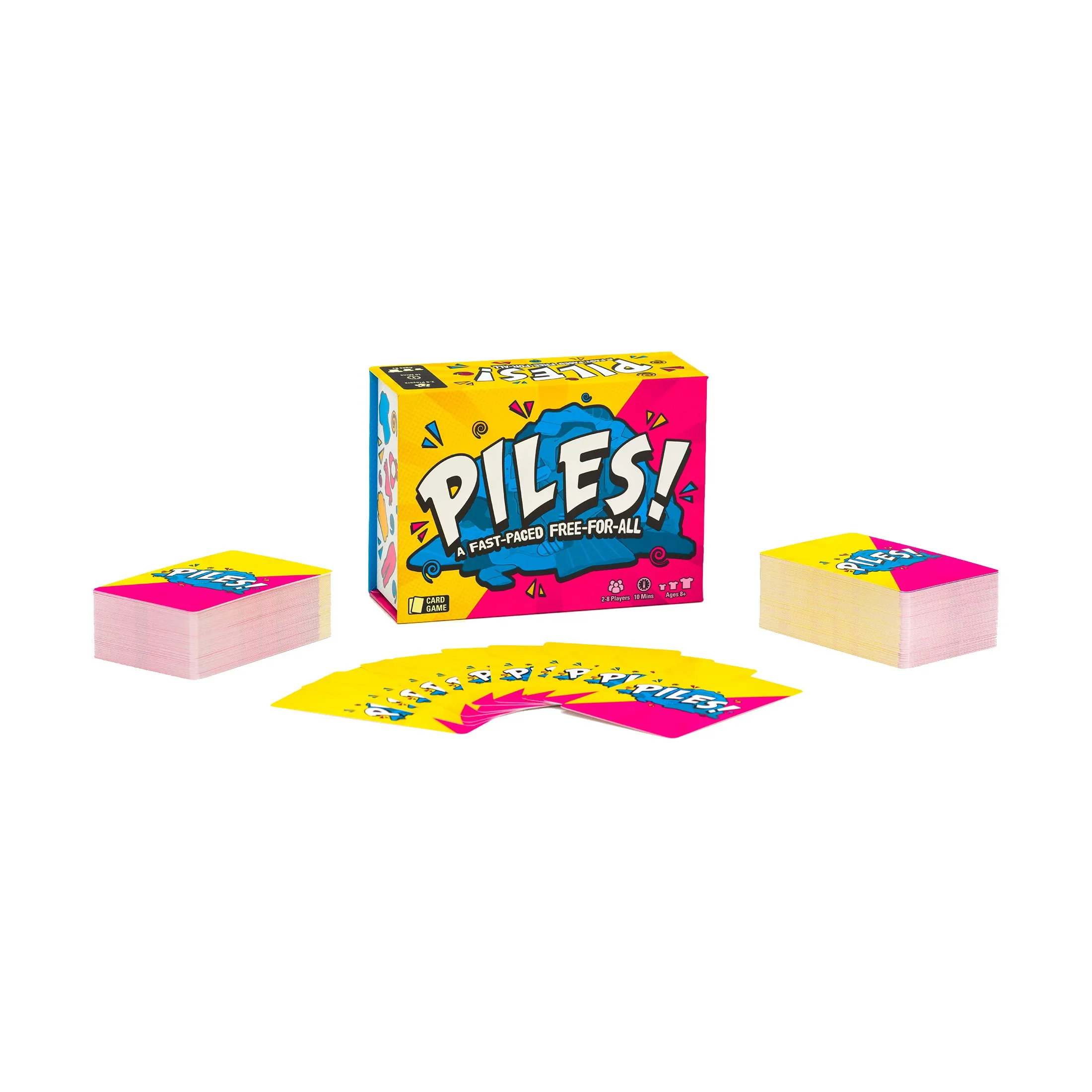 Piles! Quick-Thinking Card Grab Family Game