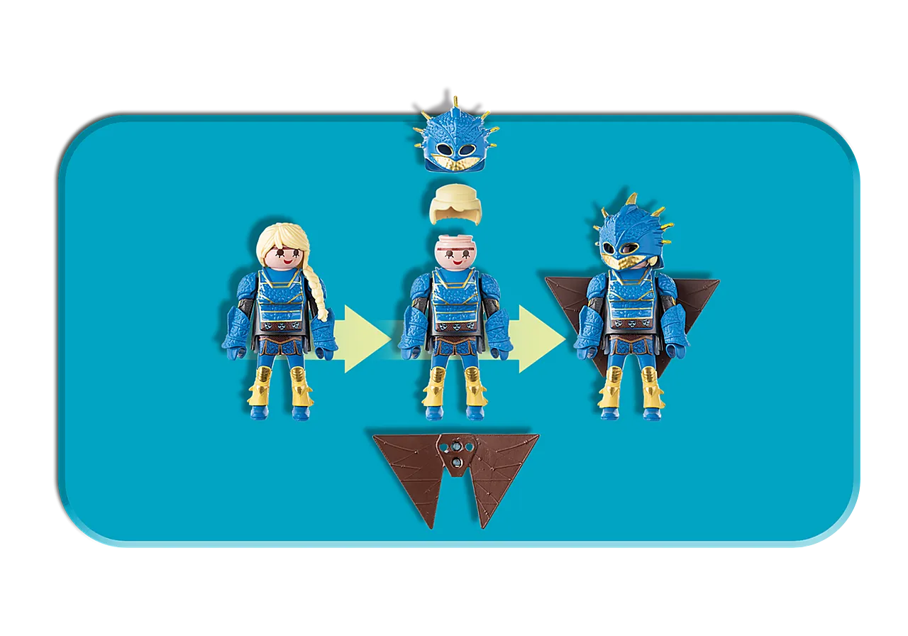 Playmobil Astrid with Hobgobbler Wise - Kids Toys