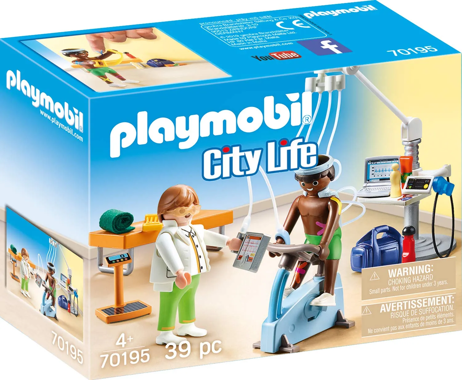 Playmobil Hospital-Physiotherapist Wise - Kids Toys