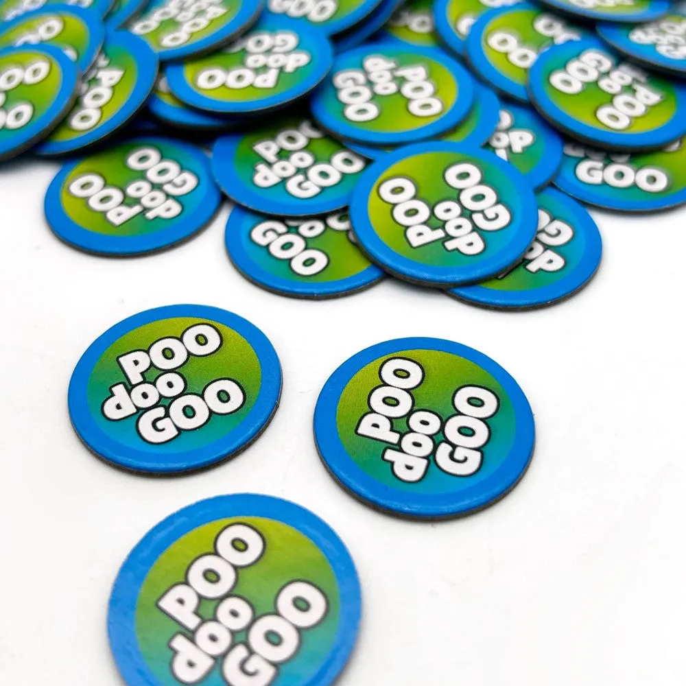 Poo Doo Goo Fast-Fingers Dice Party Game for Ages 8 
