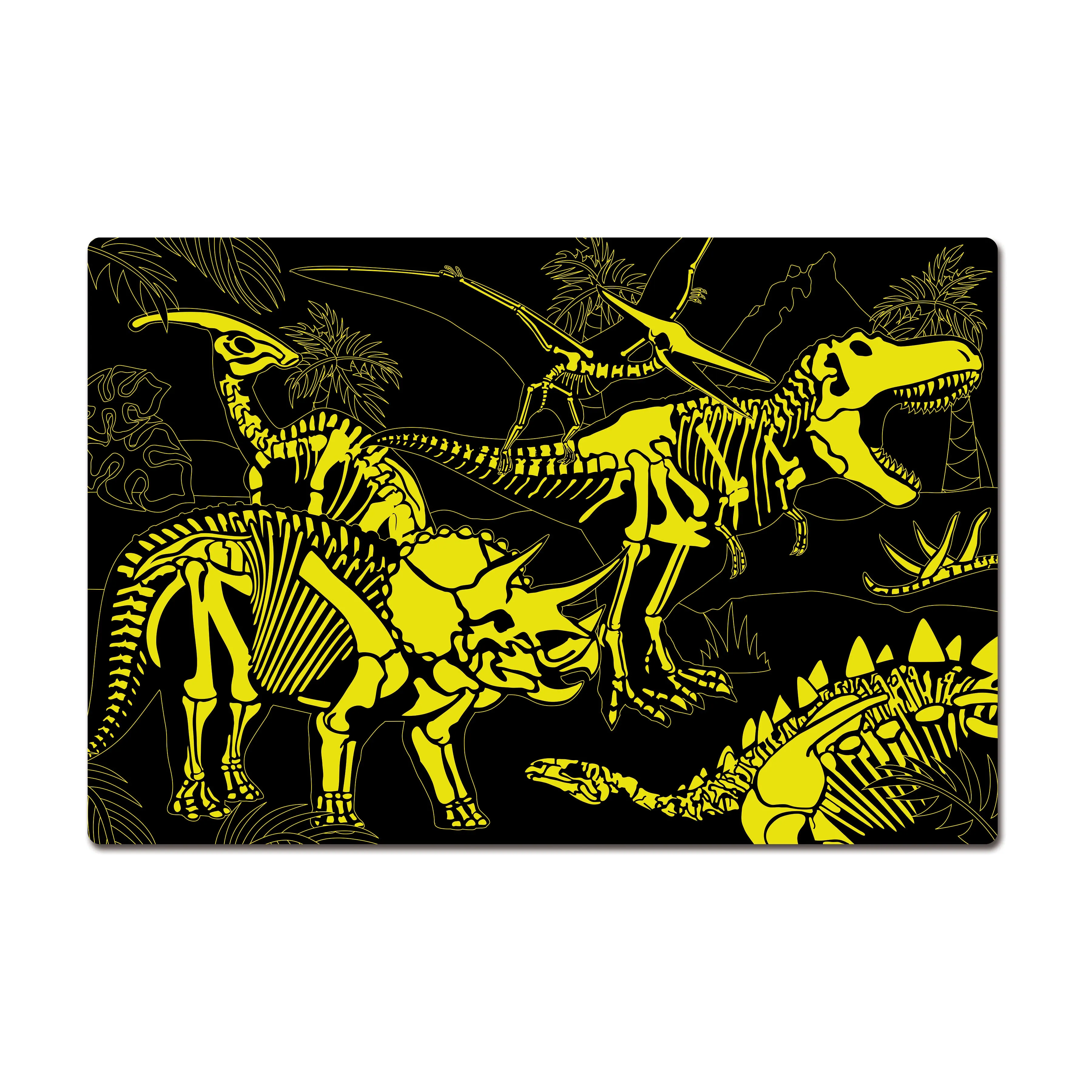 Puzzle Doubles! Glow in the Dark Dinos Jigsaw - 100 pc