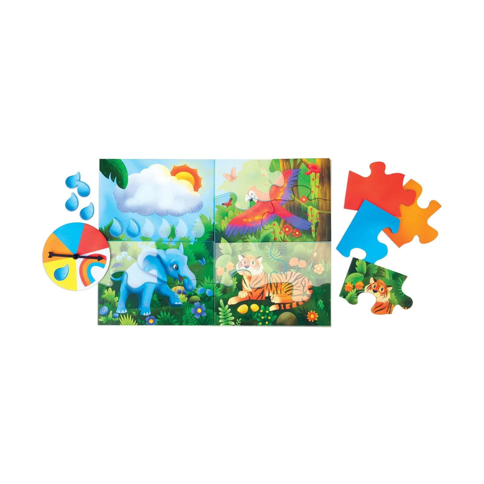 Raindrop Forest Family Puzzle Game