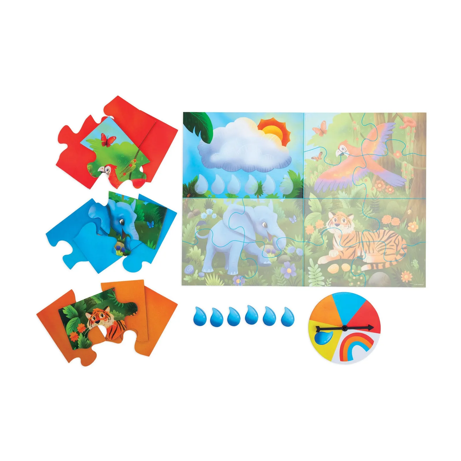 Raindrop Forest Family Puzzle Game