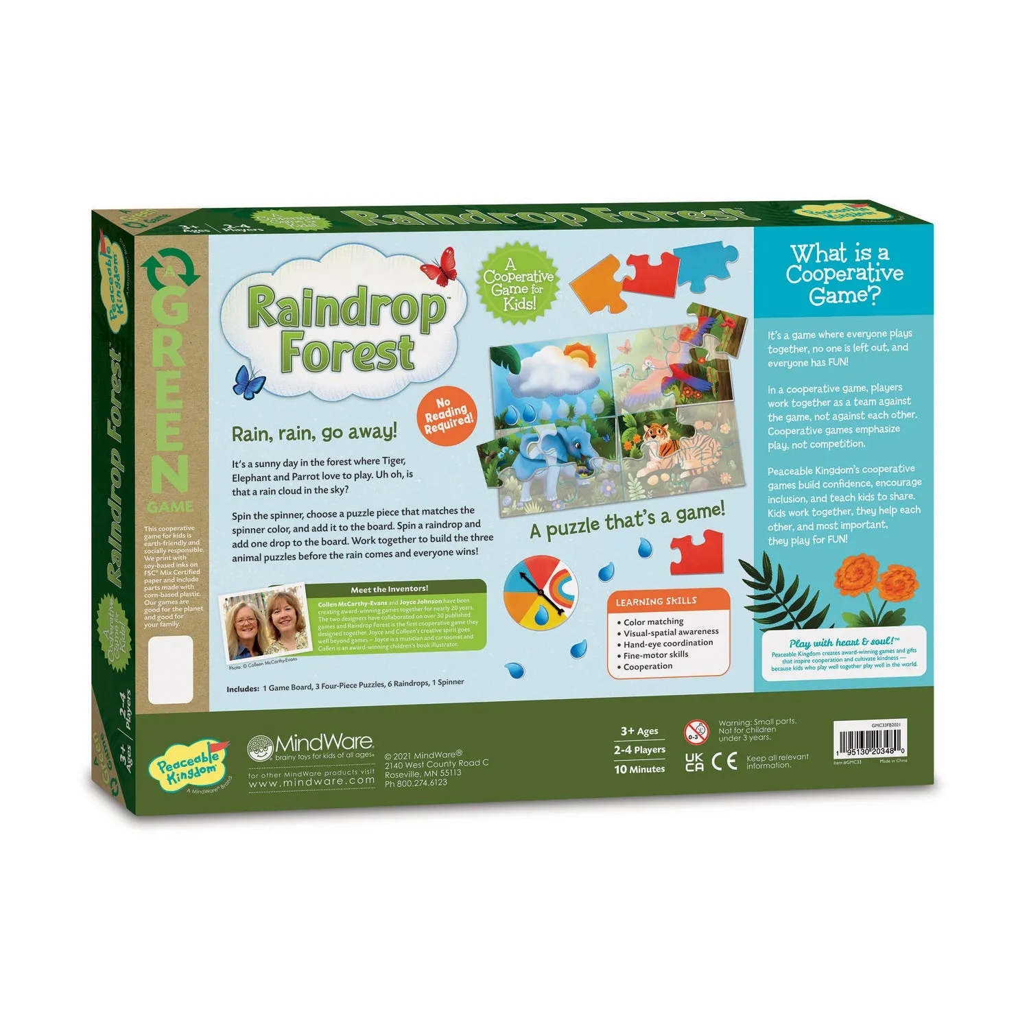 Raindrop Forest Family Puzzle Game