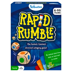 Rapid Rumble Family Category Card Game