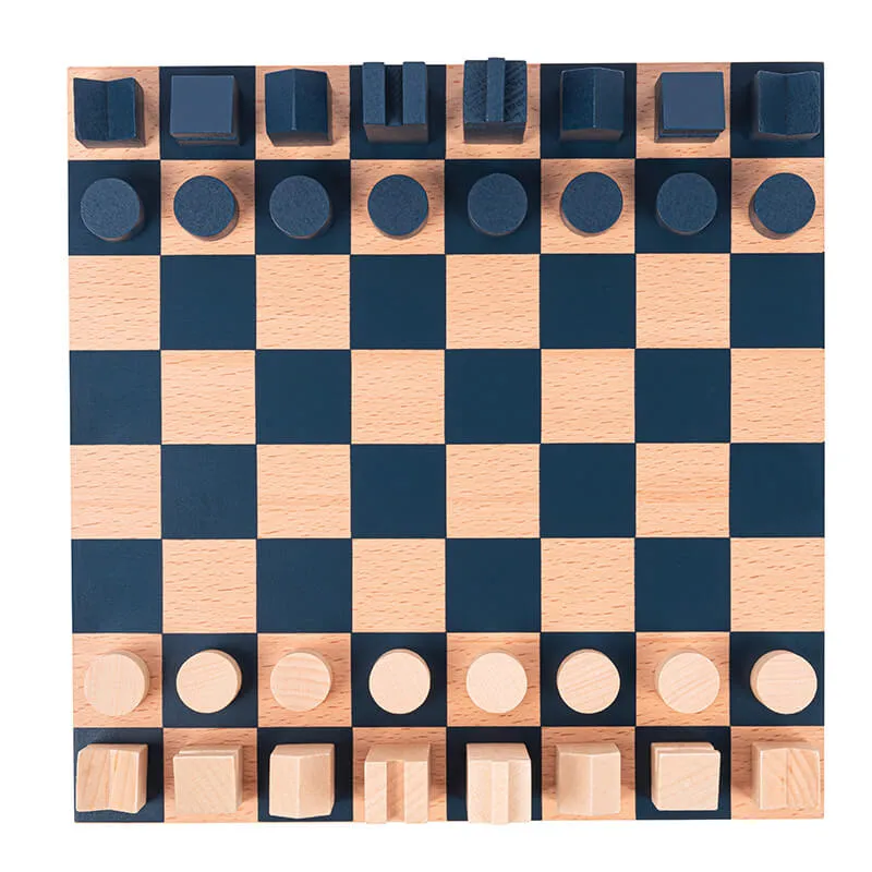 Regal Games Deluxe Wooden Chess Set with Inlaid Walnut Board