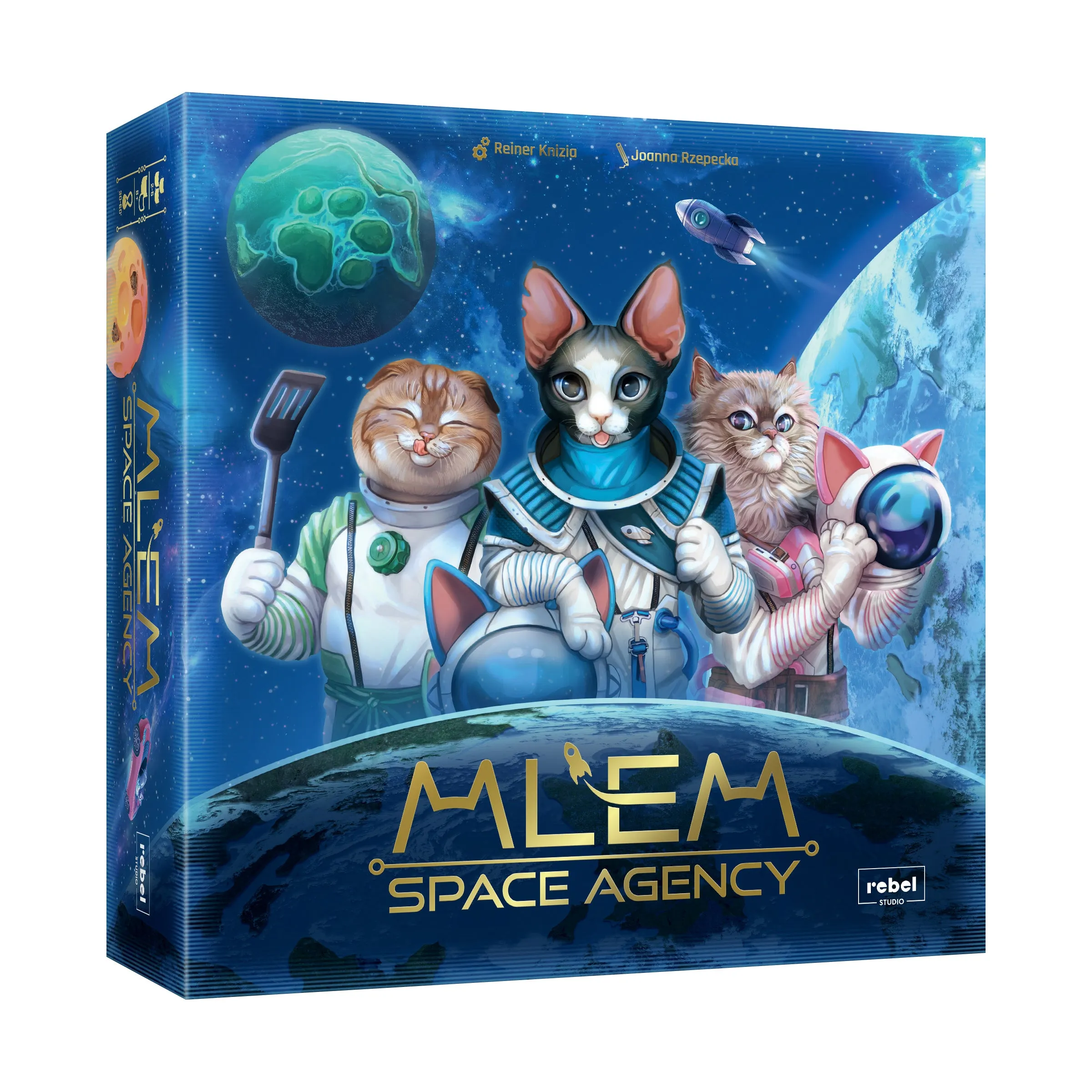 Reiner Knizia's MLEM: Space Agency - Cosmic Cat Commanders