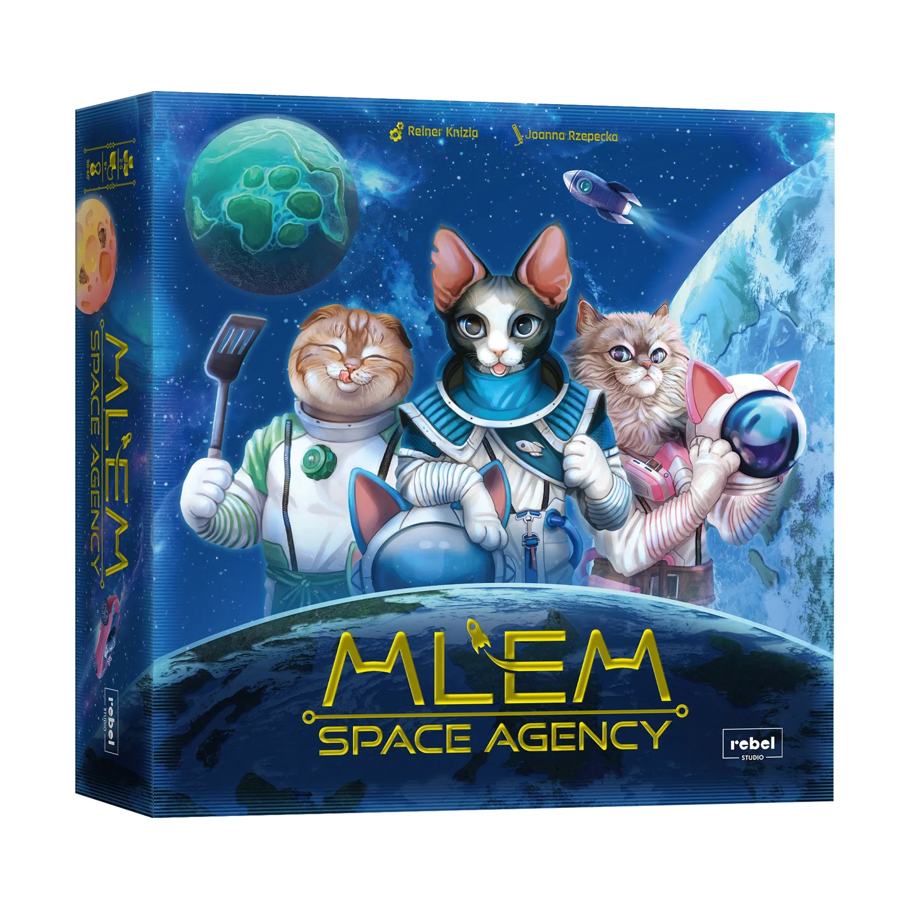 Reiner Knizia's MLEM: Space Agency - Cosmic Cat Commanders
