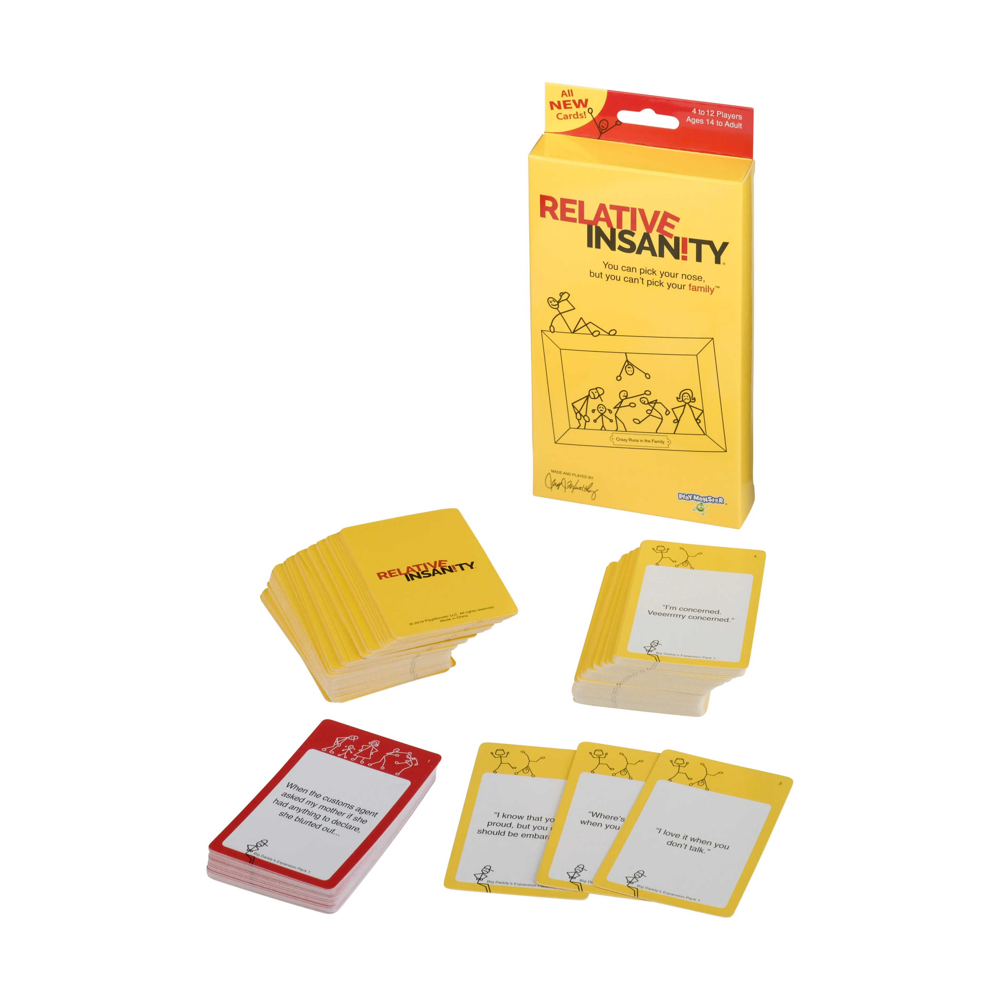 Relative Insanity Hilarity Unleashed Card Game