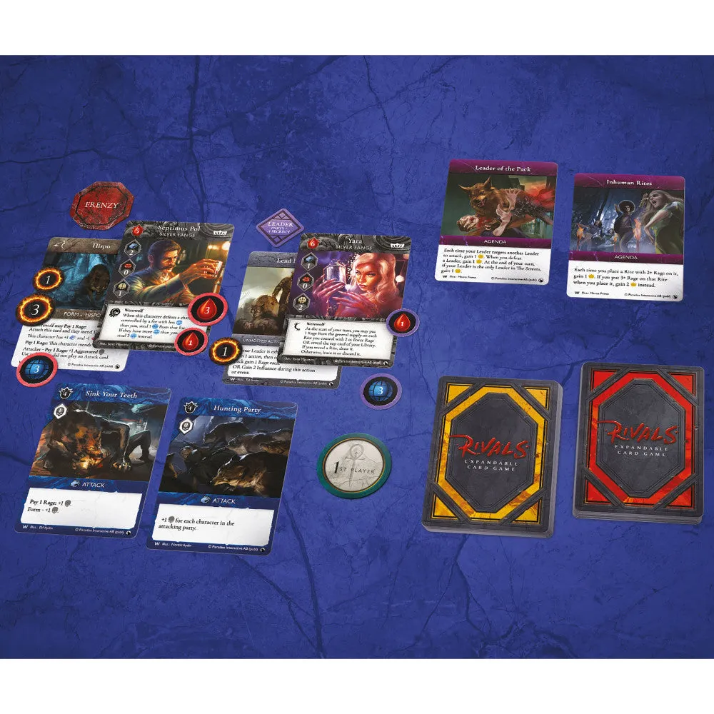Renegade Game Studios Vampire: The Masquerade - Fang and Talon Expansion