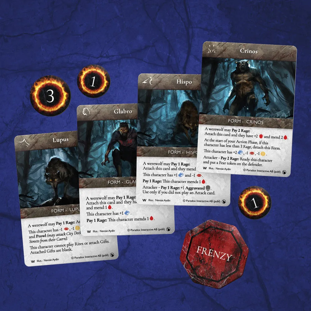 Renegade Game Studios Vampire: The Masquerade - Fang and Talon Expansion