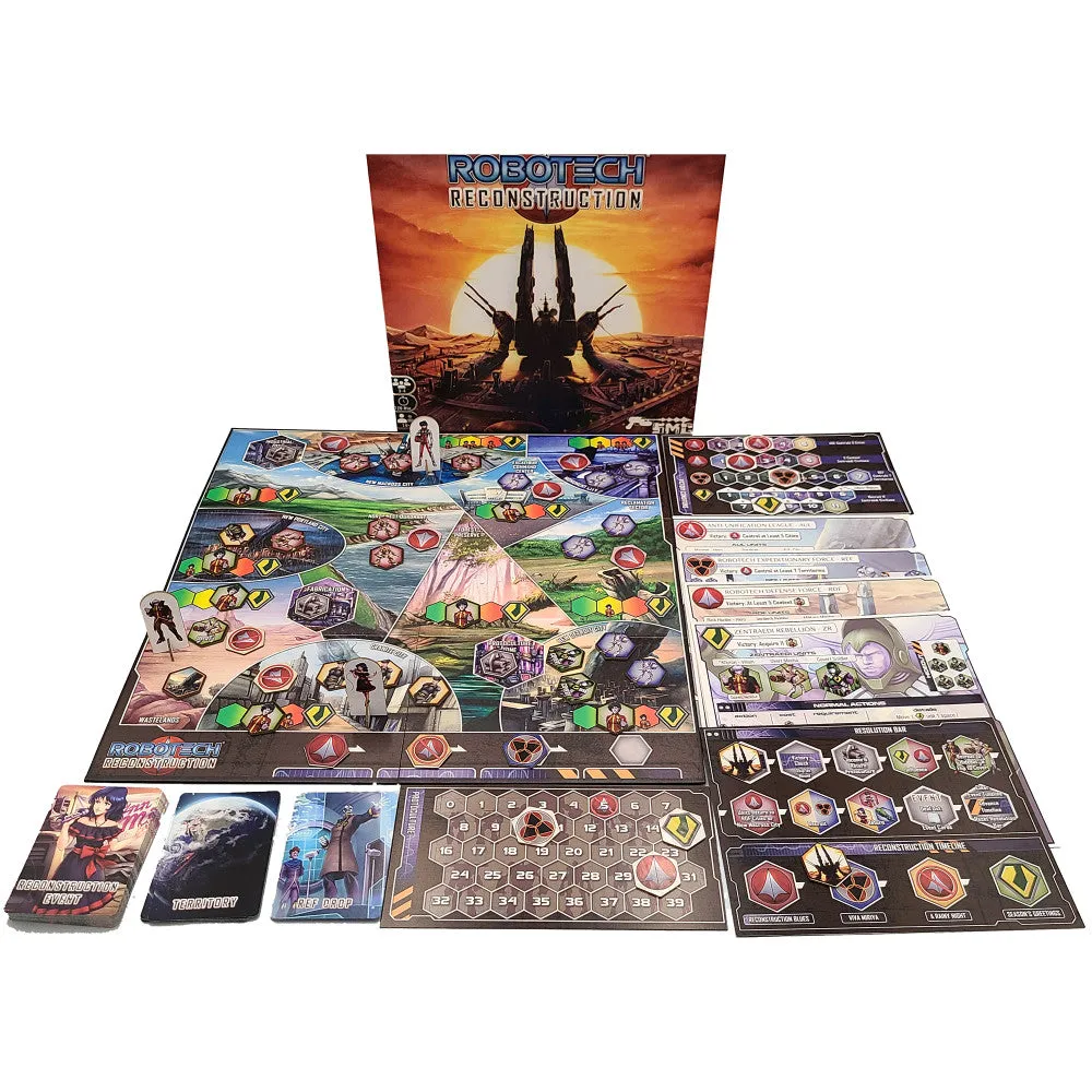 Robotech: Reconstruction - The Ultimate Strategy Board Game by Strange Machine Games