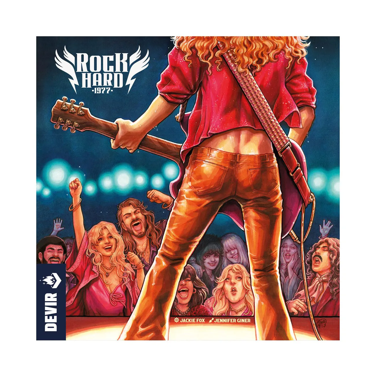Rock Hard: 1977 - Ultimate Rising Rock Star Board Game