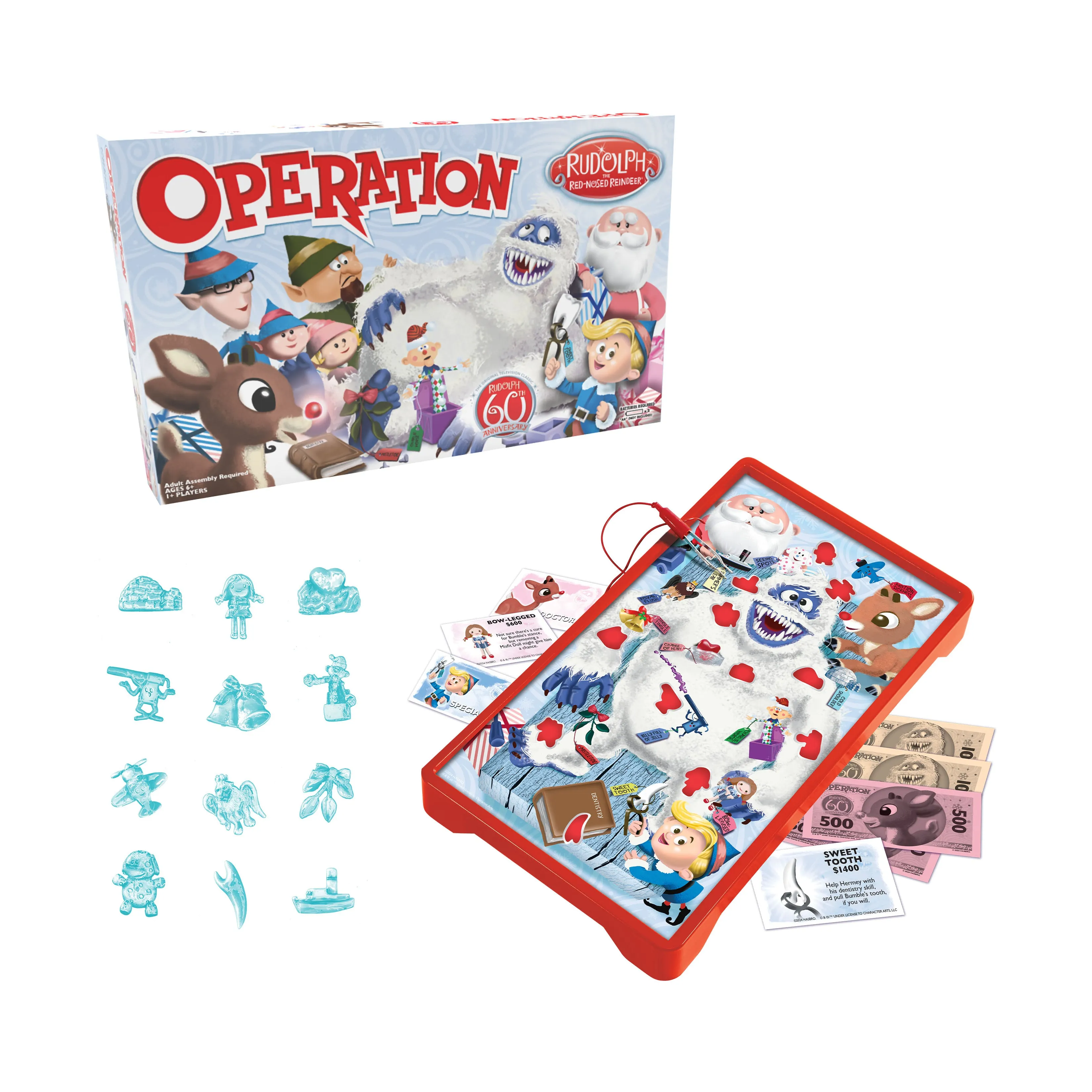 Rudolph the Red-Nosed Reindeer Operation 60th Anniversary Board Game