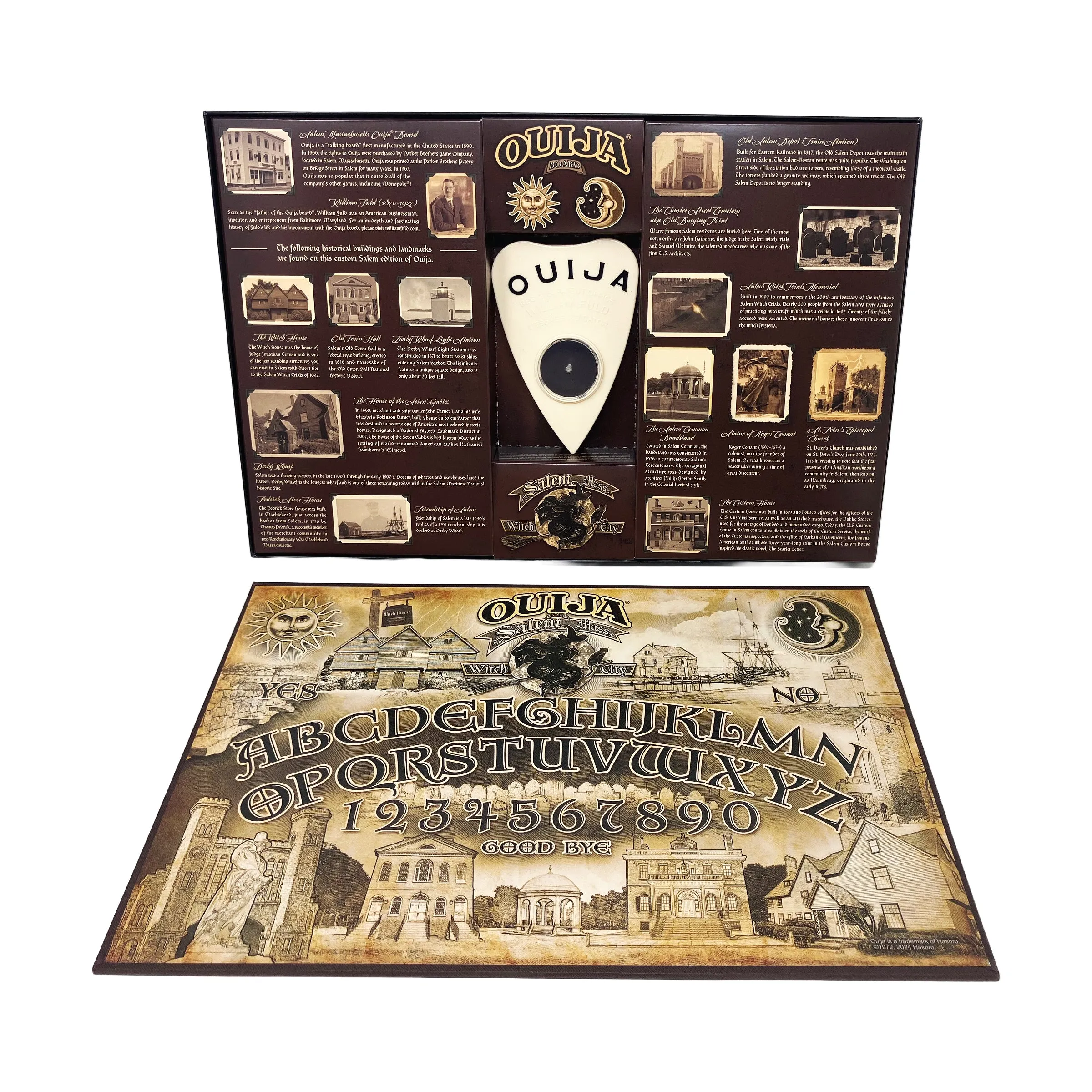 Salem Mass 'Witch City' Edition Ouija Board